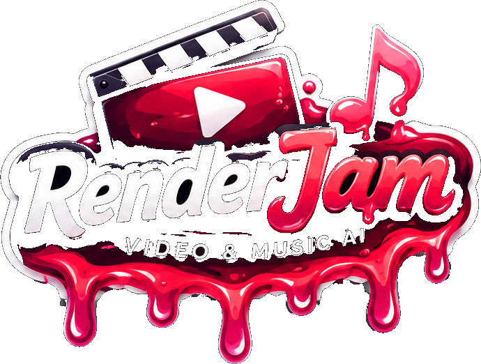RenderJam — AI video and music generator logo