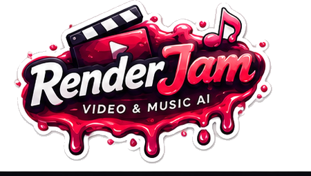 RenderJam AI video and music generator